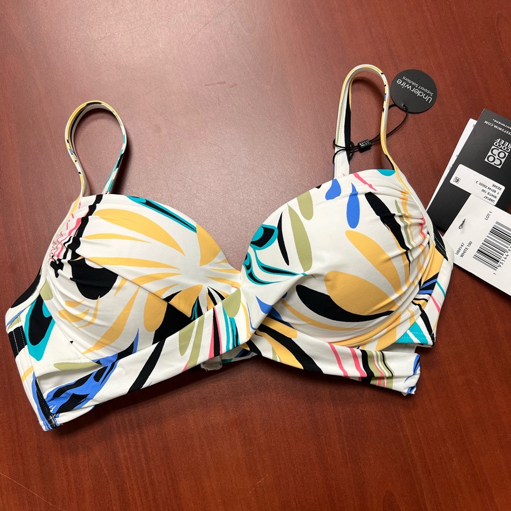 Coco Reef Multicolor Bikini Top NWT